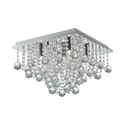 Lampa sufitowa srebrna/silver rlx92711-5 rangel Zuma Line