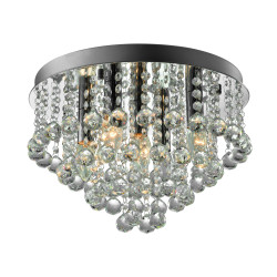 Lampa sufitowa srebrna/silver rlx94874-5 alex Zuma Line