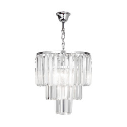 Amedeo Lampa Wisząca Chrom Zuma Line | Dekorplanet