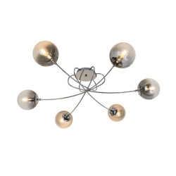 Lampa sufitowa chrome cl20004-6 lixa Zuma Line | Dekorplanet