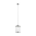 Sergio Lampa Wisząca Chrome Zuma Line | Dekorplanet