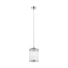 Sergio Lampa Wisząca Chrome Zuma Line | Dekorplanet