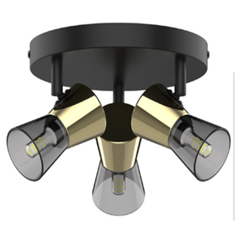 Lampa sufitowa ck220532-3bg Cento Zuma Line | Dekorplanet