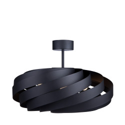Lampa sufitowa vento 60 cm czarna 1131 Zuma Line | Dekorplanet