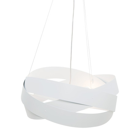 1117 LAMPA WISZĄCA TORNADO 50 CM BIAŁA/WHITE ZUMA LINE