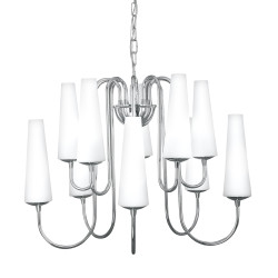 Wisząca lampa Magnum 10 chrome 1130 Zuma Line | Dekorplanet