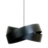 Wisząca lampa tornado 50 cm czarna 1142 Zuma Line | Dekorplanet