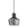 Lampa wisząca czarny mat/matt black a8079-bk Dolia | Dekorplanet