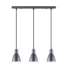 Lampa wisząca czarna a8102-3a mora Zuma Line | Dekorplanet