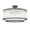 Lampa sufitowa czarna c0528-06h-p7ac Sergio Zuma Line | Dekorplanet
