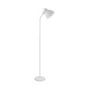 Lampa podłogowa biała+chrom+chrom a4012-swh apus | Dekorplanet