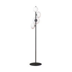Lampa podłogowa czarny 1176 Omi Zuma Line | Dekorplanet
