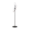 Lampa podłogowa czarny 1176 Omi Zuma Line | Dekorplanet