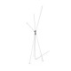 Lampa podłogowa czarna/black 1005 lautaro Zuma Line