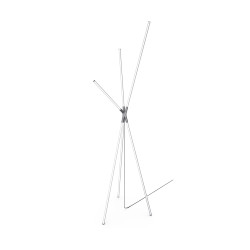 Lampa podłogowa czarna 1005 lautaro Zuma Line | Dekorplanet