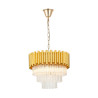 Lampa wisząca złota 20149pm Prima Zuma Line | Dekorplanet