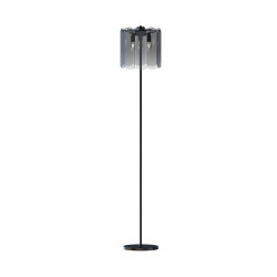 Lampa podłogowa czarna ml3523-3-ebcn Nira Zuma Line | Dekorplanet
