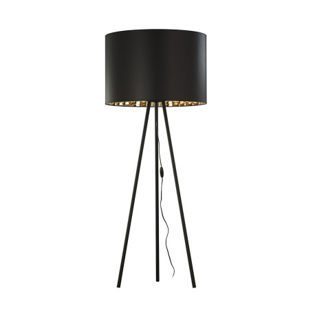 Lampa podłogowa czarno złota 3130 nallu Zuma Line