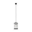 Lampa wisząca czarna p0528-01f-p7ac Sergio Zuma Line | Dekorplanet