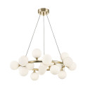Lampa wisząca złota p0462-20c-f7aa bobo Zuma Line | Dekorplanet
