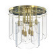 Lampa sufitowa złota/gold mx3523-8m-egn Nira Zuma Line