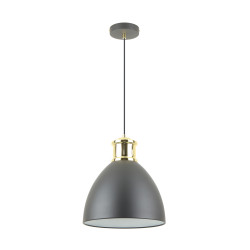 Lampa wisząca czarno-złota-gold a8050l-sbk mensa | Dekorplanet