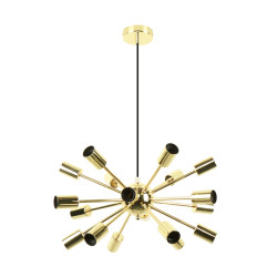 Lampa wisząca złota a8181-18-gd Mandi Zuma Line | Dekorplanet