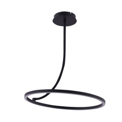 Lampa sufitowa czarna e82907-01 Corit Zuma Line | Dekorplanet