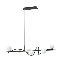 Lampa wisząca md3145-6-ebgn nisyro Zuma Line | Dekorplanet