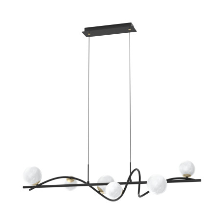 Lampa wisząca md3145-6-ebgn nisyro Zuma Line | Dekorplanet