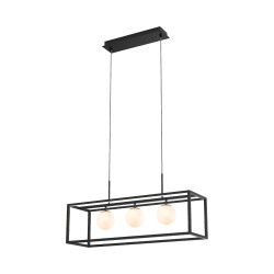 Lampa wisząca czarna md3115-3-3bt piro Zuma Line | Dekorplanet