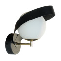 Kinkiet nela czarno-złoty-gold 1140 Zuma Line | Dekorplanet