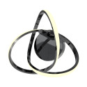 Kinkiet czarny chrom chrome mb9717-1-3bcn indigo | Dekorplanet