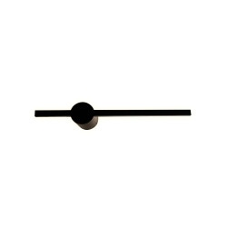 Kinkiet czarny w90477-40bk Troy Zuma Line | Dekorplanet