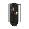 Kinkiet czarny mb3523-2-ebcn Nira Zuma Line | Dekorplanet