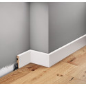 BIAŁA LISTWA PRZYPODŁOGOWA LMDF-02 CREATIVA MDF, LISTWY PODŁOGOWE MDF, BIAŁE LISTWY MDF, PROSTE LISTWY MDF CREATIVA, LISTWA PRZY