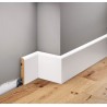 BIAŁA OKLEINOWANA LMDF-07 LISTWA PRZYPODŁOGOWA CREATIVA MDF, BIAŁE LISTWY PODŁOGOWE, LISTWY PRZYPODŁOGOWE MDF, BIAŁE LISTWY MDF,