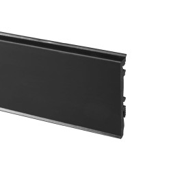 Masterline 80 9005, Listwa podłogowa pcv, czarne listwy podłogowe, CZARNA LISTWA PRZYPODŁOGOWA, MASTERLINE 80 CZARNA