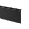 Masterline 80 9005, Listwa podłogowa pcv, czarne listwy podłogowe, CZARNA LISTWA PRZYPODŁOGOWA, MASTERLINE 80 CZARNA