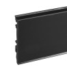 Masterline 80 9005, Listwa podłogowa pcv, czarne listwy podłogowe, CZARNA LISTWA PRZYPODŁOGOWA, MASTERLINE 80 CZARNA