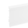 CREATIVA MASTERLINE 80 9003, LISTWA PODŁOGOWA PCV, MASTERLINE 80, BIAŁE LISTWY PODŁOGOWE, Listwa podłogowa biała, listwy podłogo