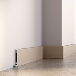 Listwa podłogowa kaszmir PF100K Mardom Decor, listwy przypodłogowe kolor kaszmir, pf100k Mardom Decor, listwy podłogowe kolor ka