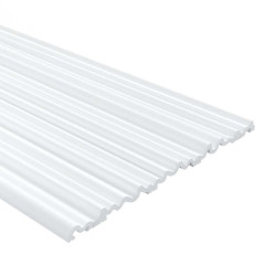 Biały panele na ścianę WP005P Aria Mardom Decor, lamele ścienne WP005P mardom decor, białe lamele na ścianie, lamele ścienne Ari