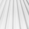panel 3d L0101P biały Mardom Decor, lamele ścienne malowane, panele ścienne L0101p mardom decor, malowane panele 3d na ścianę