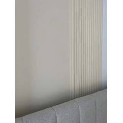 Lamele ścienne L0101P Mardom Decor, białe panele 3d, lamele białe L0101p mardom decor, lamele na ścianę
