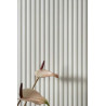 	panele 3D L0101P białe malowane Mardom Decor, pomalowane lamele ścienne, L0101p mardom decor, malowane lamele na ścianę