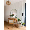 	Lamela L0101P biała Mardom Decor, białe lamele ścienne, L0101p mardom decor, malowane lamele na ścianę
