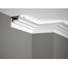 Listwa przysufitowa LED QL025 + MD010 Mardom Decor, listwa gzymsowa ledowa, QL025 MD010 Mardom Decor, gzyms QL025 MD010 Mardom D