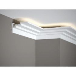 QL025 LED Listwa przysufitowa Mardom Decor, ledowa listwa gzymsowa, Mardom Decor QL025 LED, QL025 Mardom Decor gzyms LED,