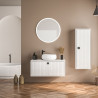 Lustro LED do łazienki D2311 okrągłe lustro podświetlane LED